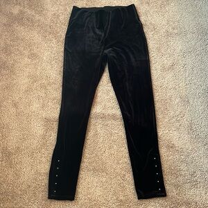 Soft Surroundings Velvet Leggings